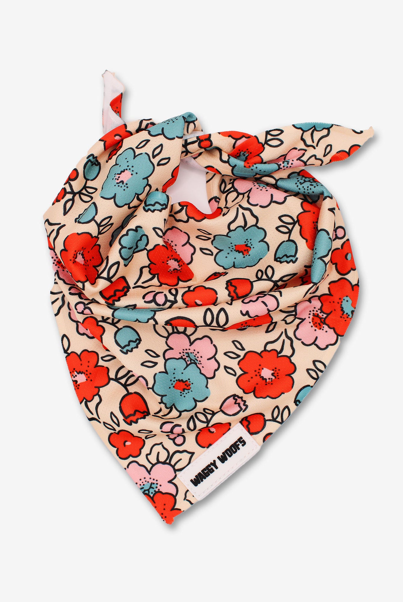 Boho Floral Bandana - Waggy Woofs