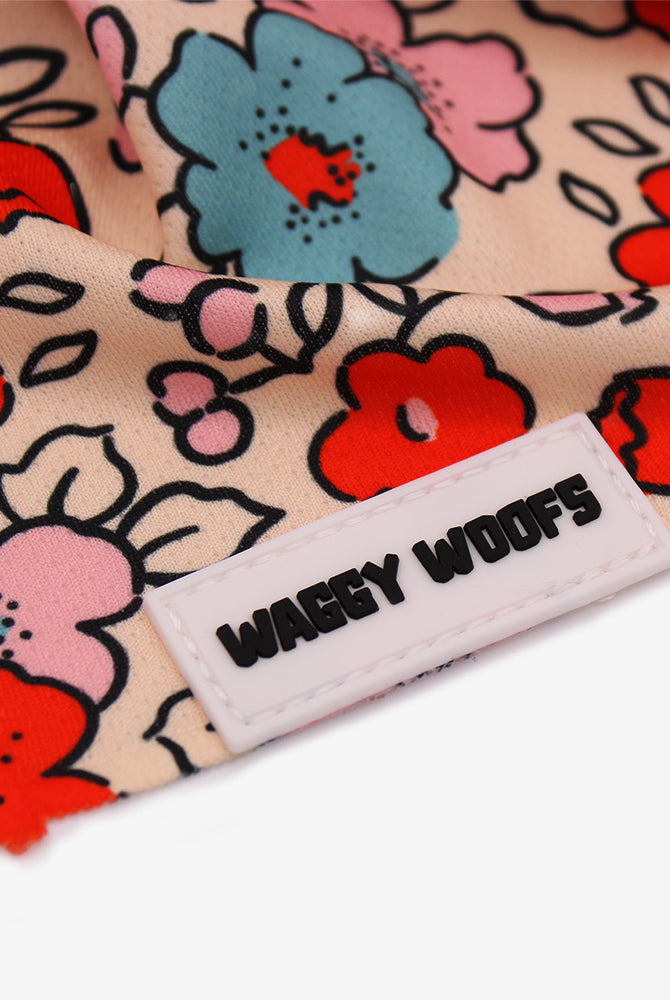 Hipster Bloom Bandana - Waggy Woofs