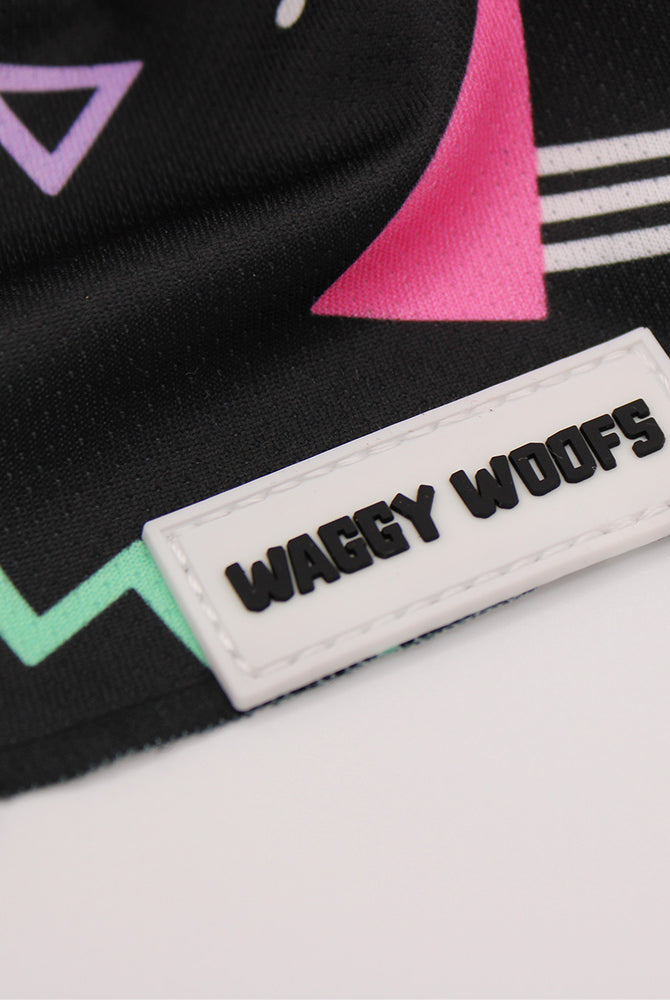 90's Noir Bandana - Waggy Woofs