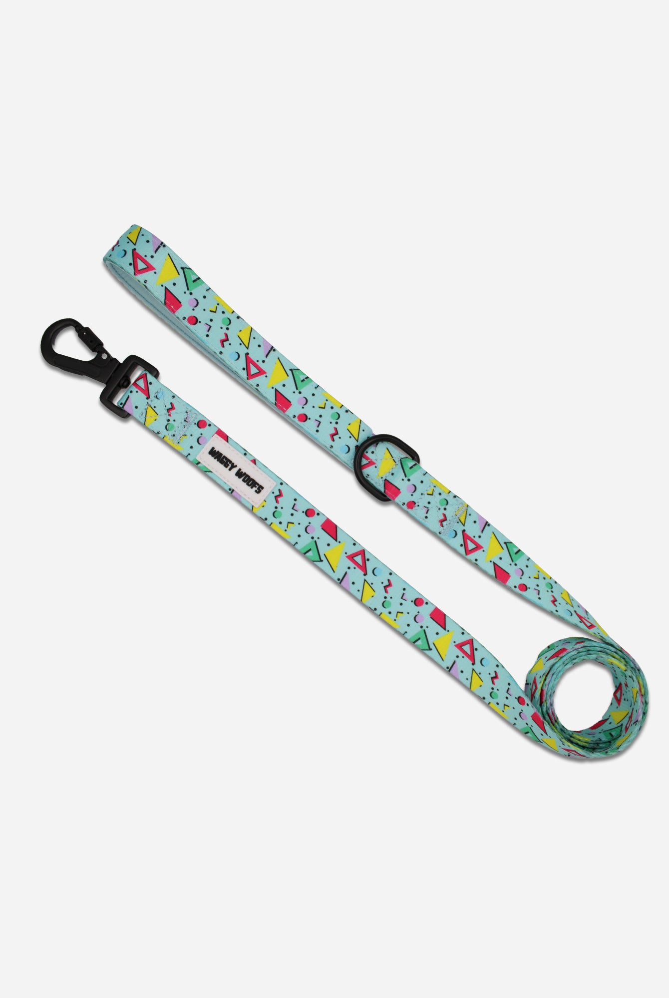 Retro Blue Leash - Waggy Woofs