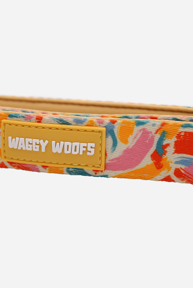 Art Canvas Collar - Waggy Woofs