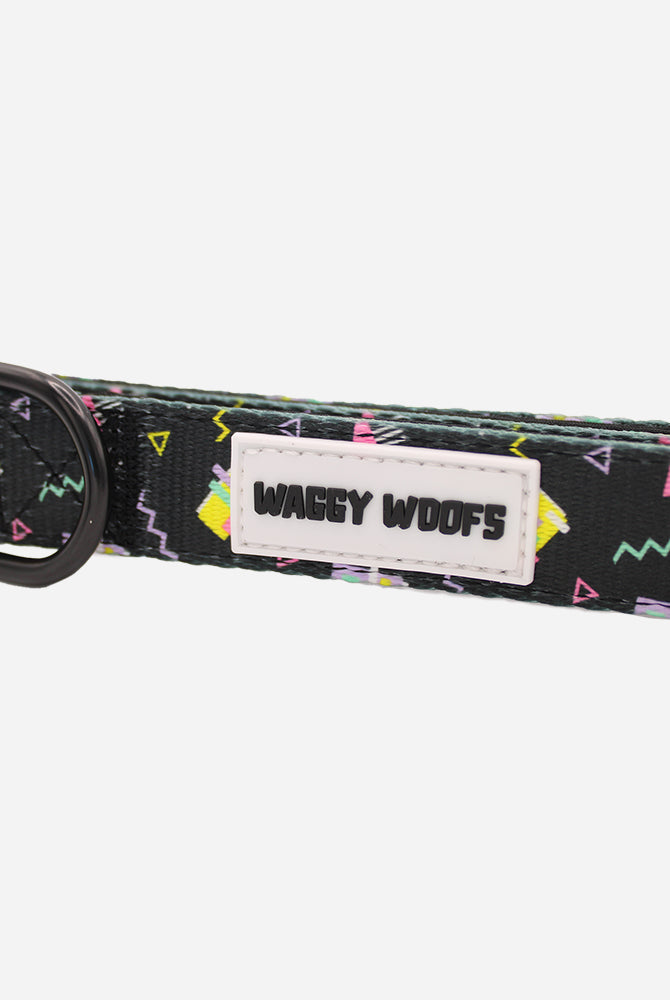 Retro Noir Collar - Waggy Woofs