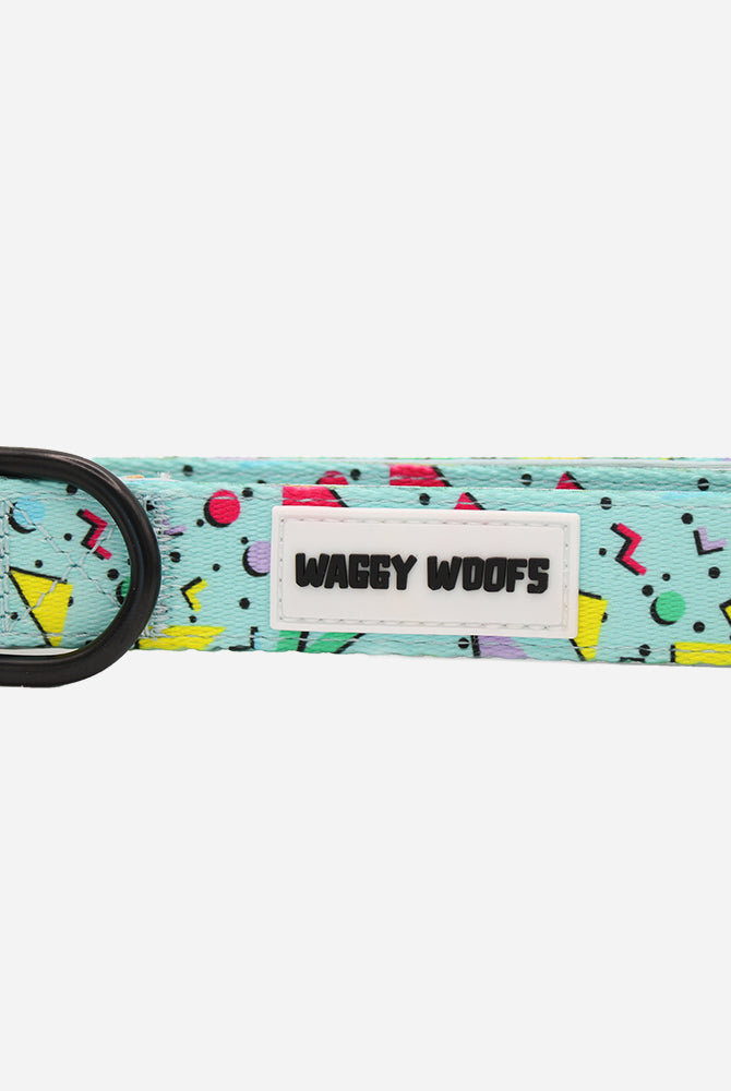 Retro Blue Collar - Waggy Woofs