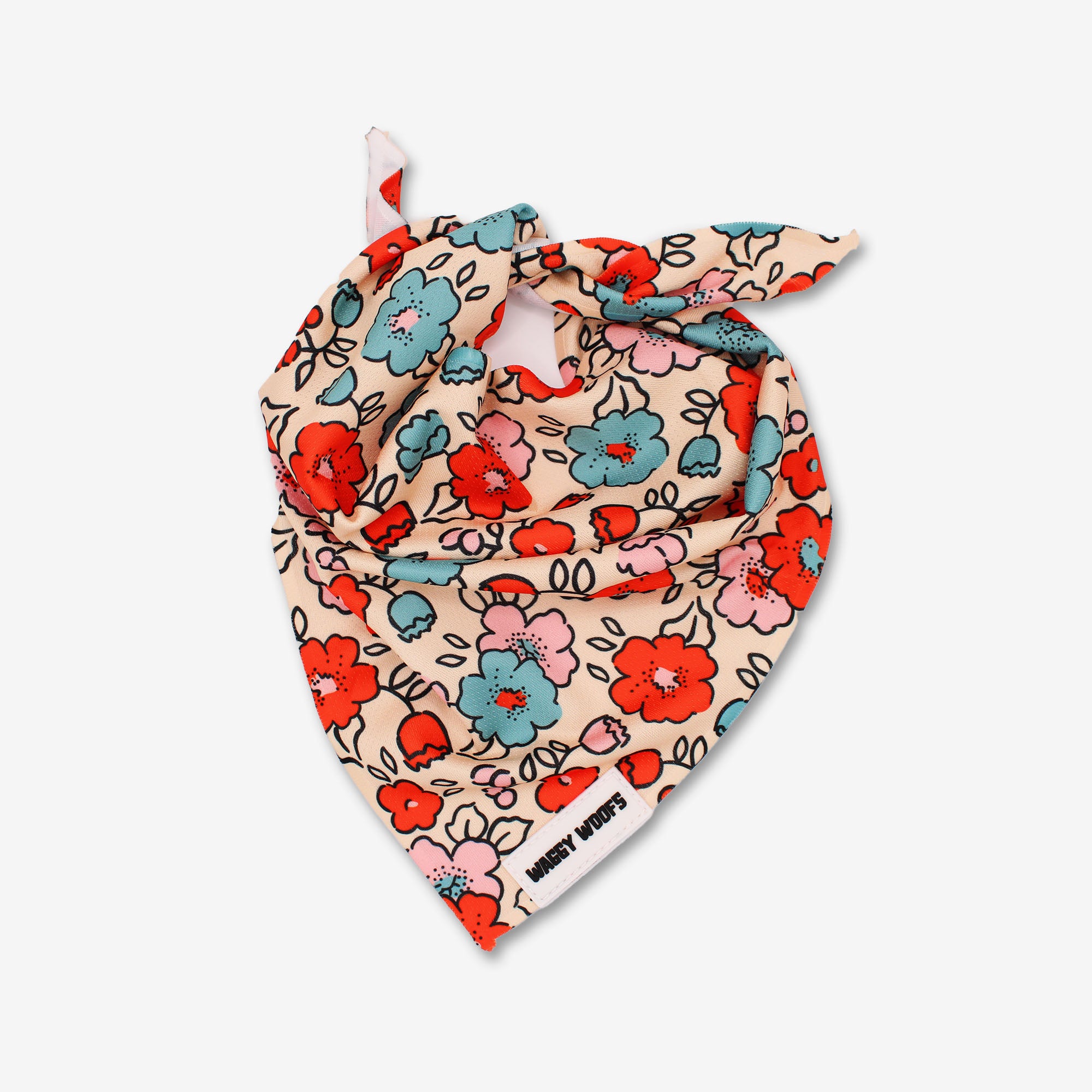 Boho Floral Bandana - Waggy Woofs
