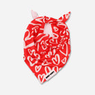 Hearts Bandana - Waggy Woofs