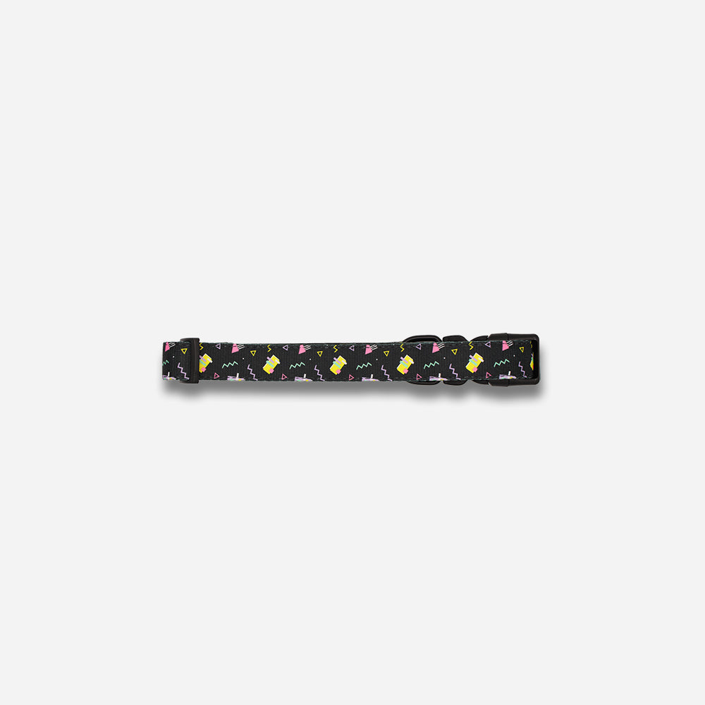 Retro Noir Collar - Waggy Woofs